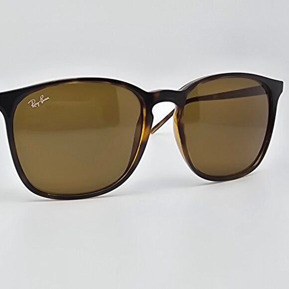 Ray-Ban RB4387 710/73 Polished Light Havana Frame B-15 Brown Lens Sunglasses - Picture 6 of 13